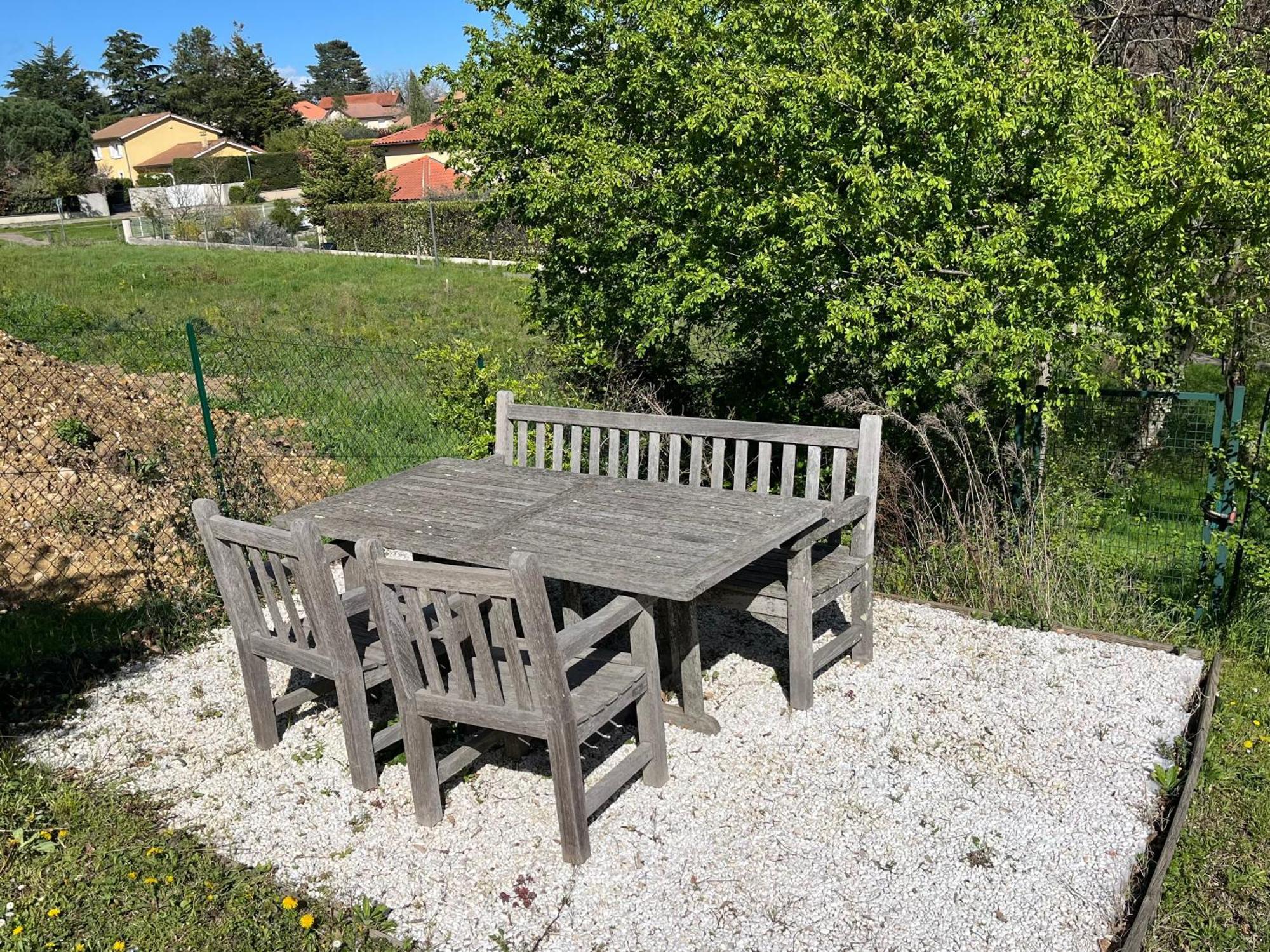 Apartmán Comme Dans Un Ecrin - T2 De 50 M² Avec Jardin, Terrasse Et Piscine Vernaison Exteriér fotografie
